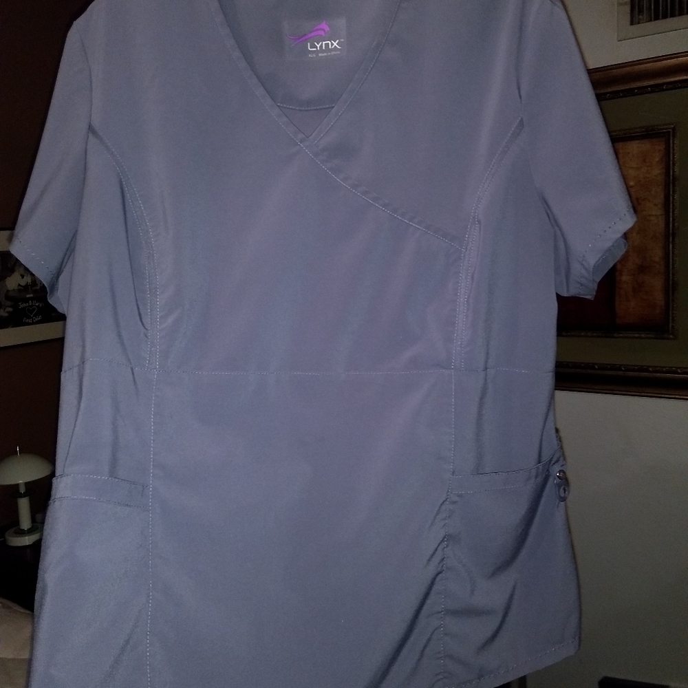 Gray Scrub size XL top and XL pants.